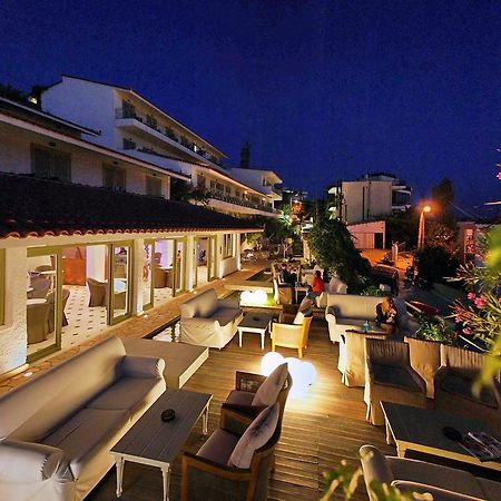 Sandy Bay Hotel Plomari ภายนอก รูปภาพ