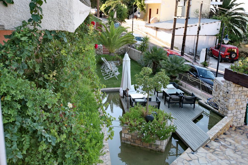 Sandy Bay Hotel Plomari ภายนอก รูปภาพ